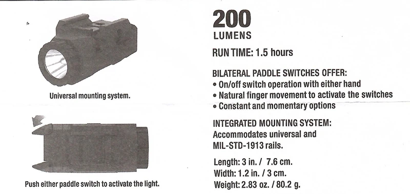 Компактный Тактический Пистолет APL Glock для пистолета AR 15 Вивера Пикатинни