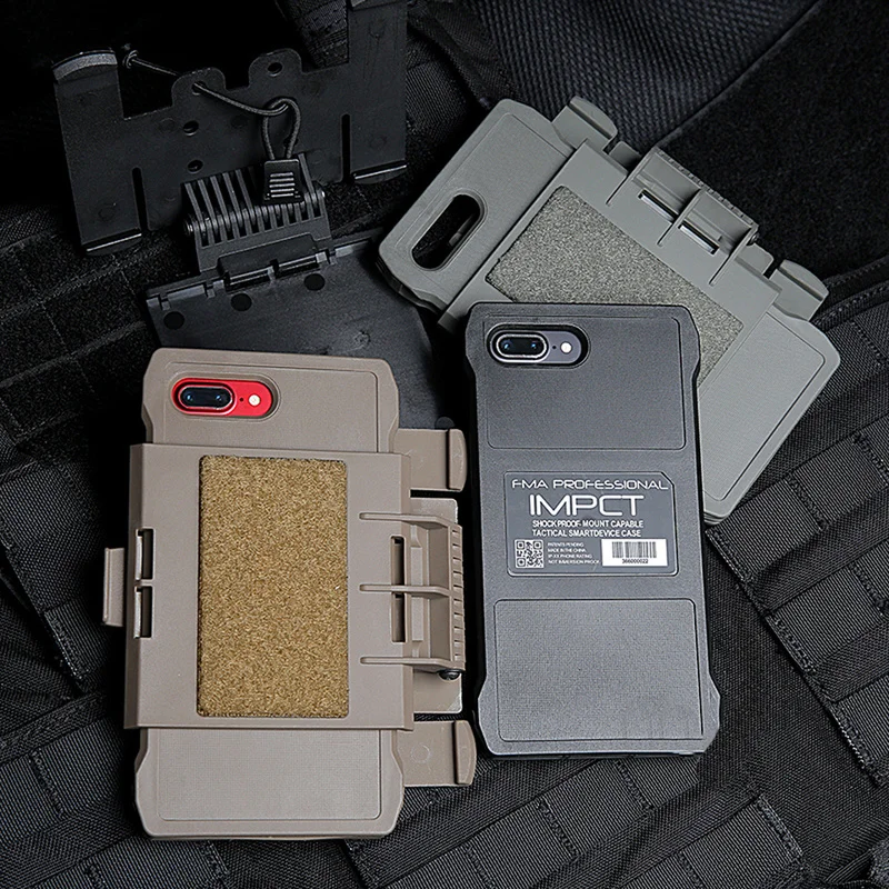 Чехол для телефона FMA Airsoft IPhone Новый чехол мобильного Molle 7/8Plus / XS Max уличный