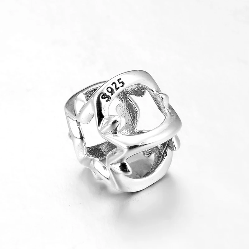 Новый 925 пробы серебро волшебный Цветущий звезды Шарм-бусины в виде цветка