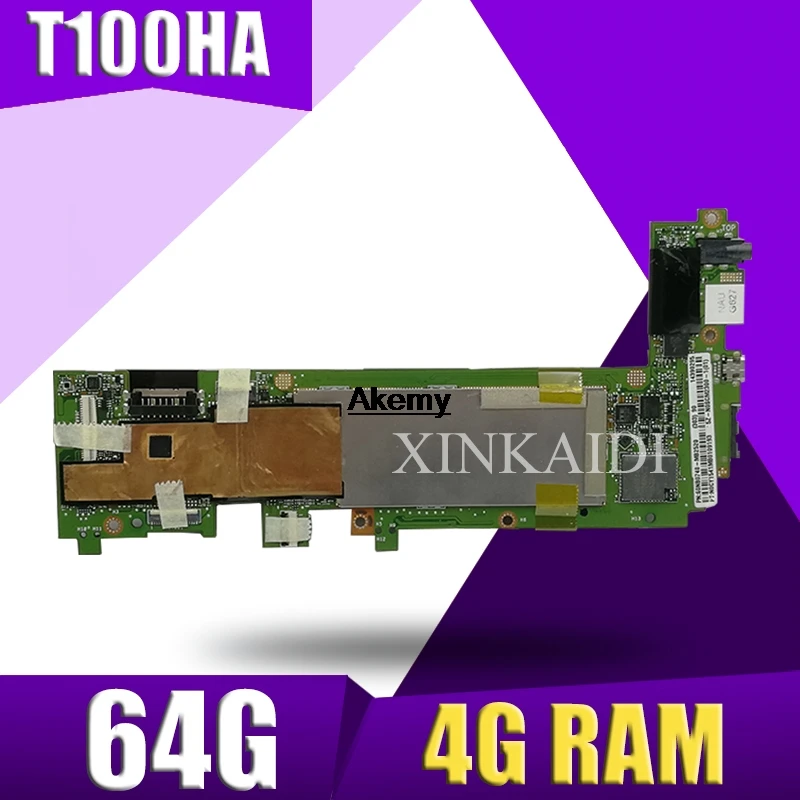 Материнская плата T100HA 4 Гб RAM 64 SSD для ASUS T100H T100HN T100HAN материнская тест материнской