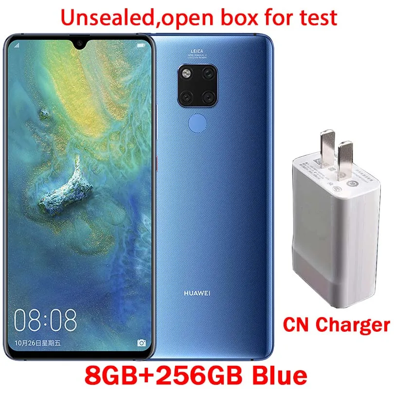 8GB 256GB Blue HUAWEI mate 20X20X5G/4G смартфон 7,2 полный экран 2244x1080 Kirin 980 Восьмиядерный EMUI 9,0 5000 мАч 4* Камера быстрое зарядное устройство - Цвет: 8GB 256GB Blue
