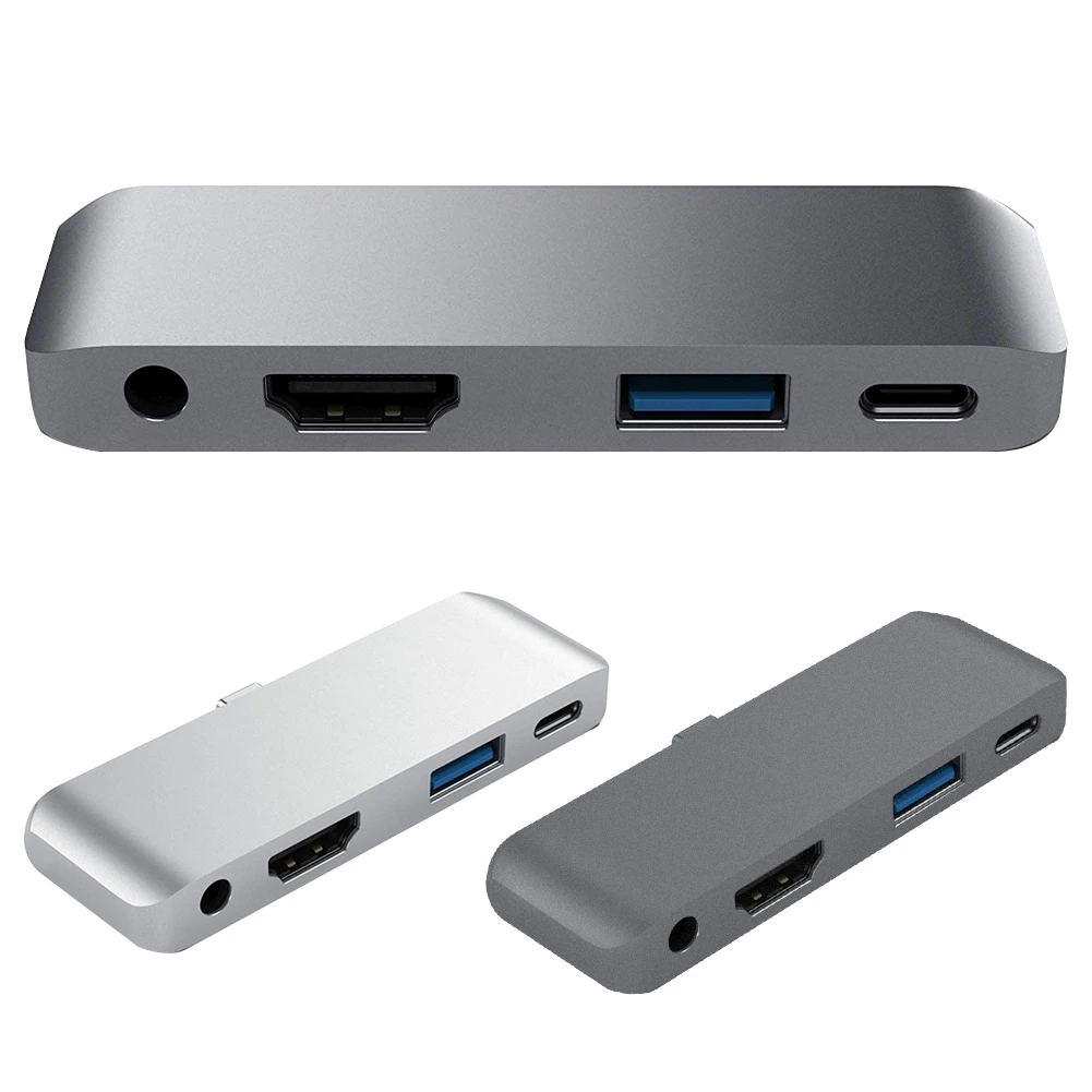 4K HDMI стабильный usb-хаб алюминиевый сплав сильная совместимость мульти порт PD