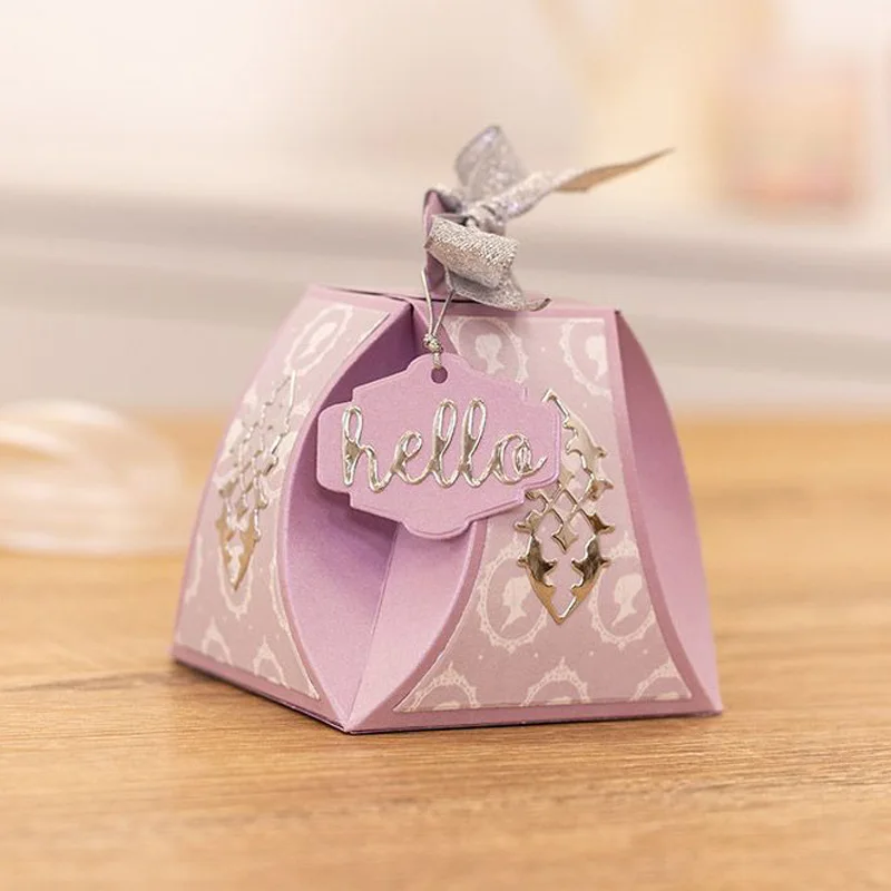 Gift Box Cut Dies DIY Scrapbooking Dies New Metal Steel Cutting Dies Stencils Book Photo Album Card Crafts Embossing