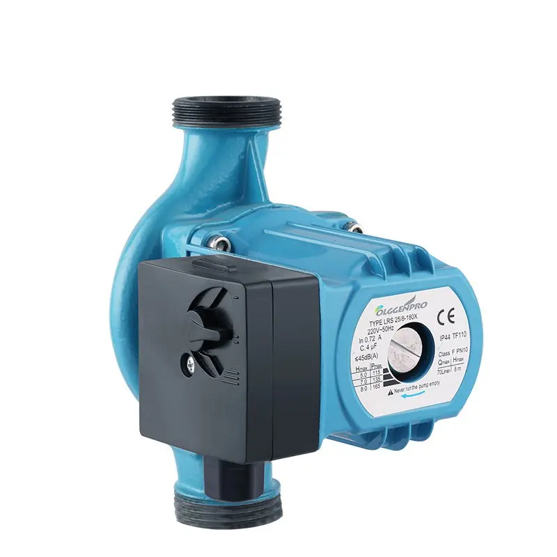 

120W 3 speed central heating mute circulator boiler hot water circulation pump cast iron class F insulation IP42