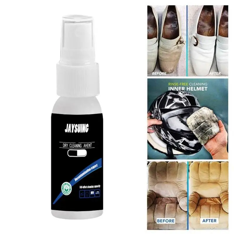 

30Ml Multifunction Down Jacket Wash-Free Spray Waterless Clothes Cleaning Foam Glass Clothes Dry Cleaning Agent Quilt Stains