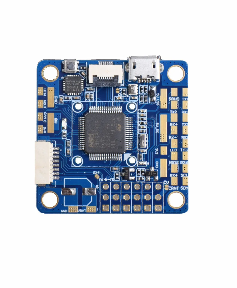 F4 V6 Контроллер полета OSD STM32 F405 5x UARTs 30 5x30 5 мм для RC Nova 235 Robocat 270 FPV Drone Quadcopter|Детали и