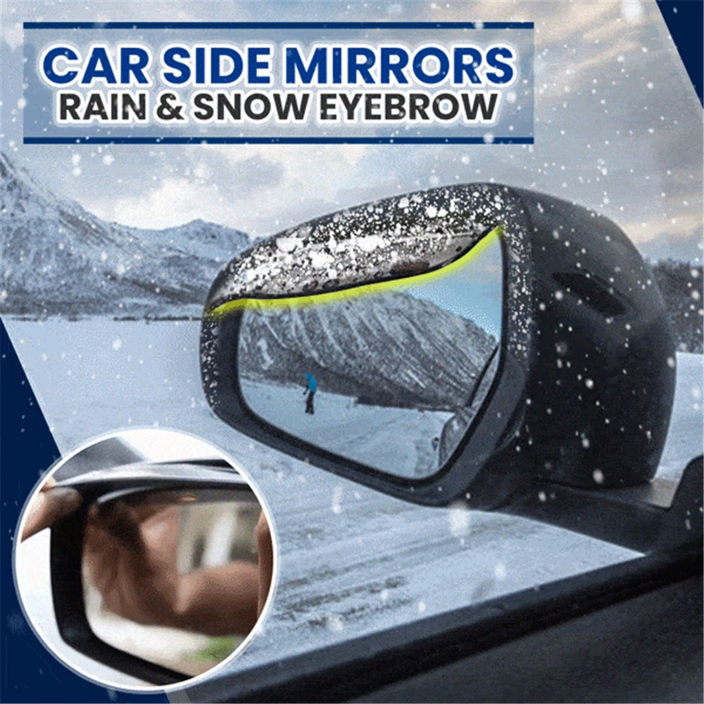 car rearview mirror rain snow eyebrows Side Rear Mirror Visor Rain Snow Guard Eyebrow Protector protective case | Автомобили и