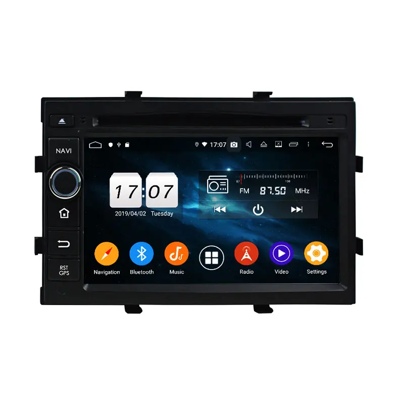Автомагнитола 7 дюймов 2 Din 8 ядер Android 10 0 для Chevrolet Cobalt Spin Onix 2012 автомобильный