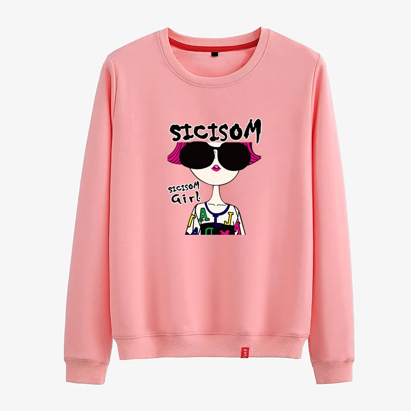 Женская толстовка с капюшоном хлопковый пуловер большого размера d повседневный