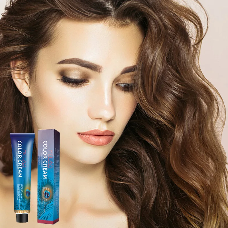 

1PCS Dyeing cream hair salon micro-tide color single branch dyeing cream barbershop without ammonia taste