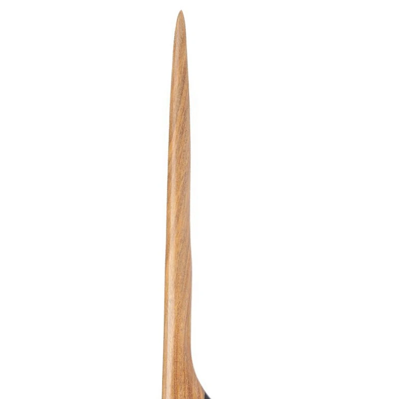 

Hair Combs -Natural Fine Tooth Wooden Tail Comb - No Static Purple Heart Wood Comb With Black Horn Teeth