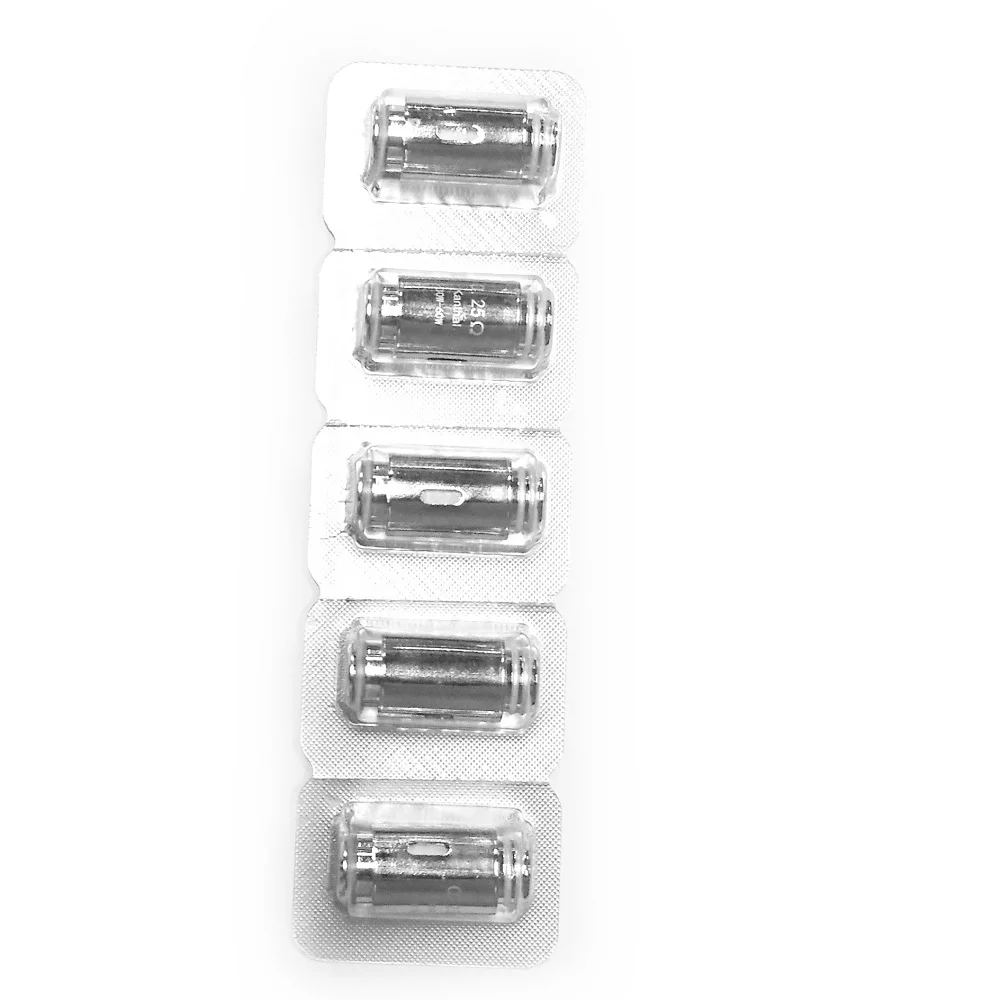 10 шт. Vaptio Fusion катушки 0 25/0 5/Ом S2 S5 S8 для Fusion/2/SP/F/E Kit 30 50 Вт испаритель катушка
