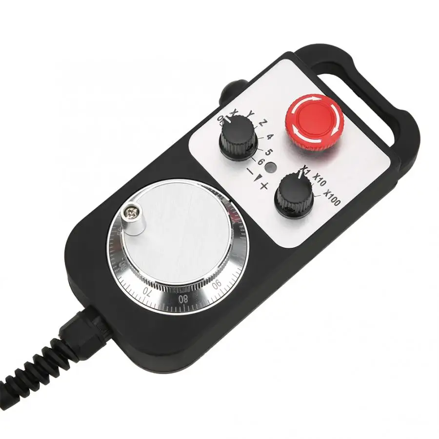 Электронное ручное колесо с ЧПУ 6 валов аварийным стоп переключателем