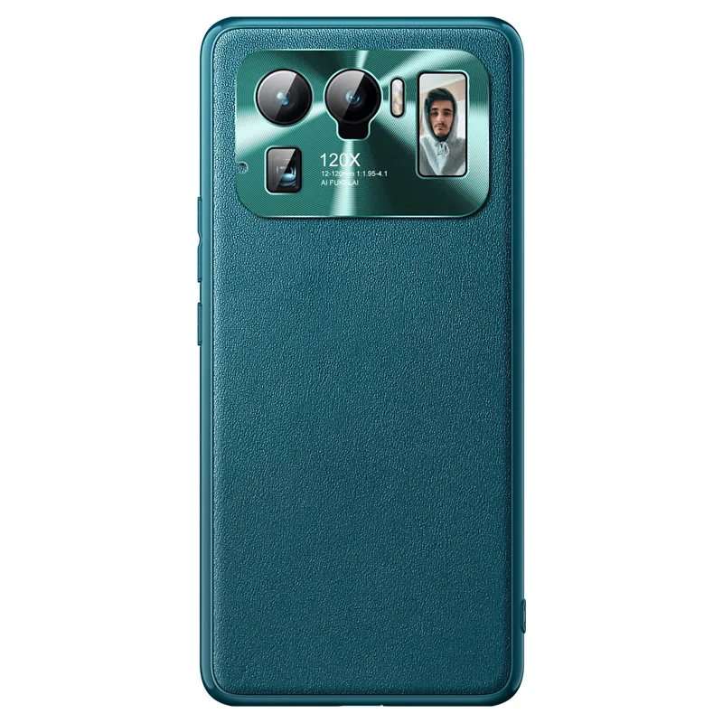 

The new Supreme fine pore plain leather protective case is suitable for Xiaomi 11 ultra Pro Lite 10s series
