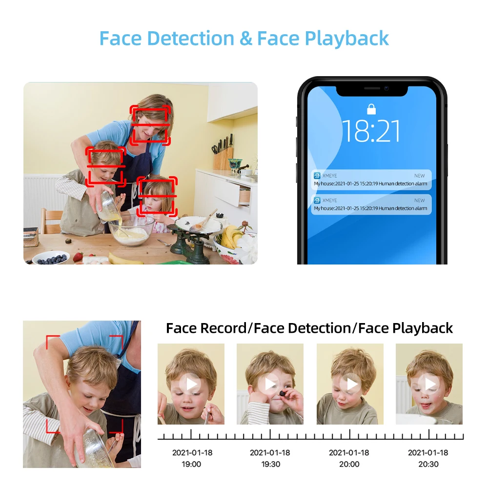 8.0MP Face Motion Detection POE IP Camera 4K Outside CCTV Bullet Security 8MP Video Surveillance IP66 Cam H.265 | Безопасность и