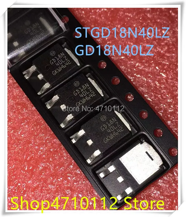 Новинка 10 шт./лот STGD18N40LZ GD18N40LZ-252 IC | Электроника