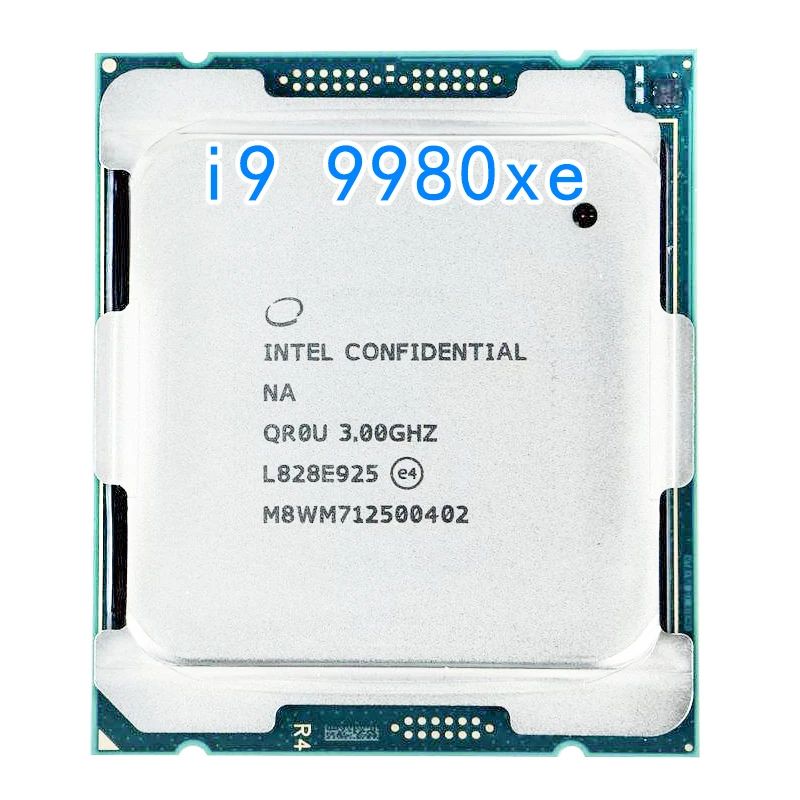 Процессор Intel Core i9 9980XE Extreme Edition 18 ядер до 4 ГГц турбо разблокированный серии LGA2066 X299