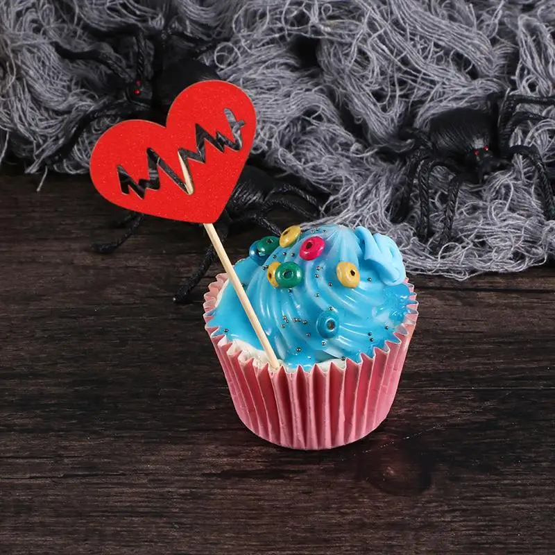 72 шт. больничные топперы на торт для вечеринки медсестры кепки стетоскоп бумага