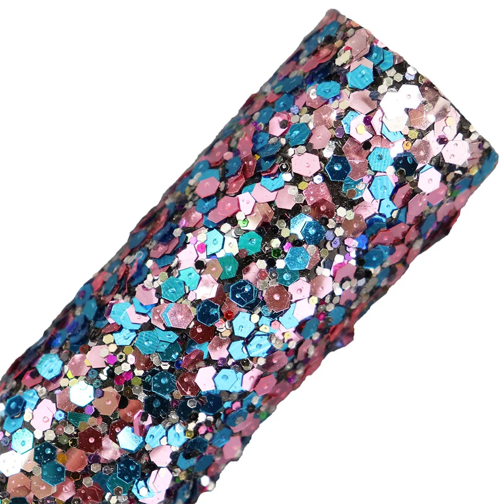 30x134 см рулон красочная большая крупная блестящая ткань кожа с саржевой основой