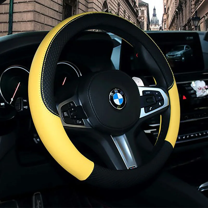 WLMWL кожаный чехол рулевого колеса автомобиля для Mercedes Benz все модели w212 A180 B200 c200 c300