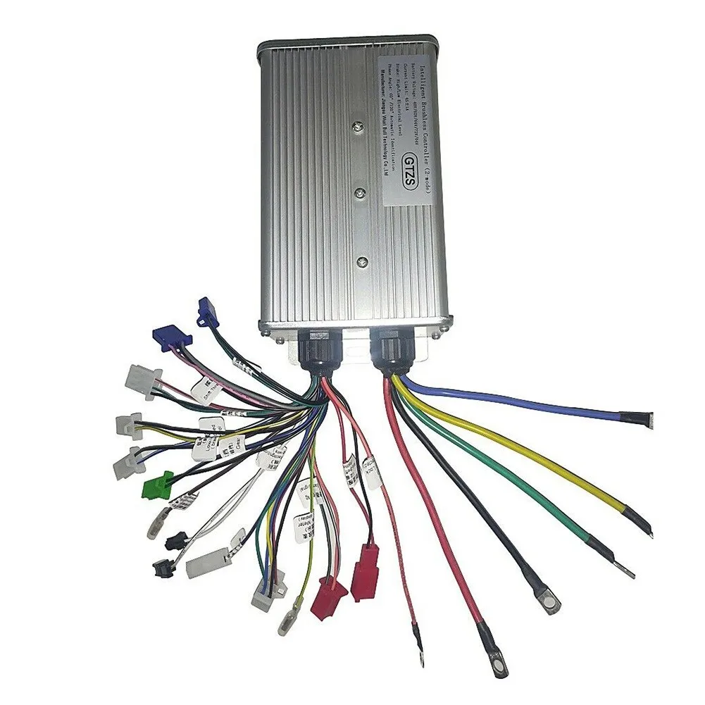 

Brushless Hub Motor Controller 3000W 48V/60V/72V 80A 24mos For Electric Bicycle Scooter High-Quality Replacement Accessories