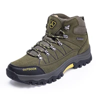 hiking shoes mens mountain climbing trekking boots top quality outdoor fashion casual snow boots off road shoes waterproof