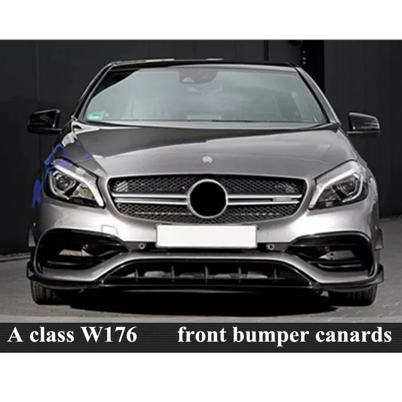Передний бампер для Mercedes W176 из углеродного волокна/АБС 8 шт./компл. A45 AMG стиль A Class |