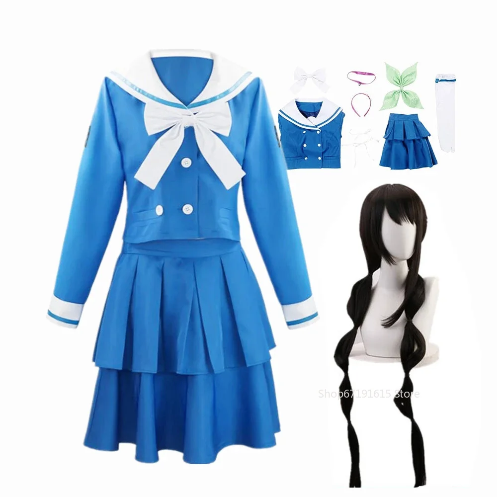 

Killing Harmony Tenko Chabashira Cosplay Costume Anime Danganronpa V3 Dress Women Uniform Outfit Sailor Suit Christmas Halloween