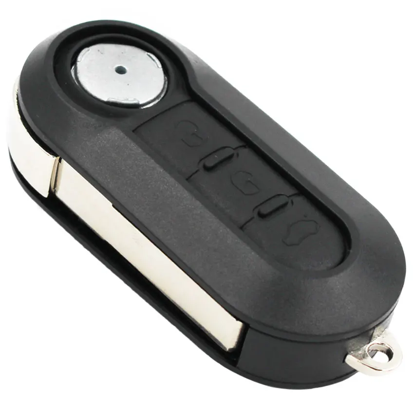 3 кнопки Складная откидная оболочка ключа дистанционного управления чехол Fob для