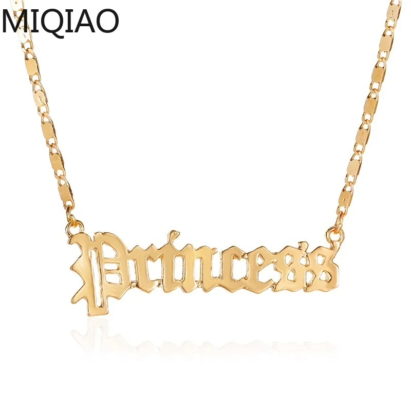 

Mode Stainless Steel Name Necklace Letter or Necklace Neck Pendant Logo Gift Necklace Women