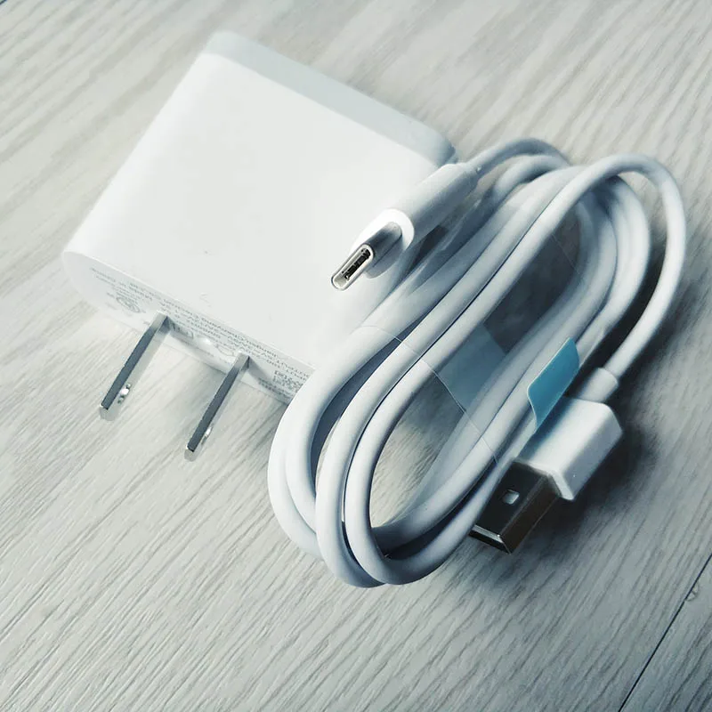 Зарядное устройство XIAOMI Mi QC3.0 адаптер стандарта США 12 В/1 5 А кабель USB TYPE-C для 9 pro 9T 8
