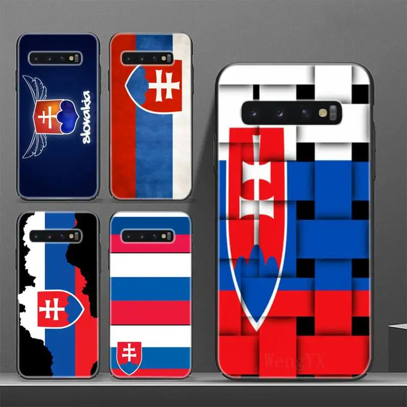 

Slovak Slovakia Flag Phone Case For Samsung S8 9 10 20 Plus Note 9 10 10plus 20 20ultra M21 30