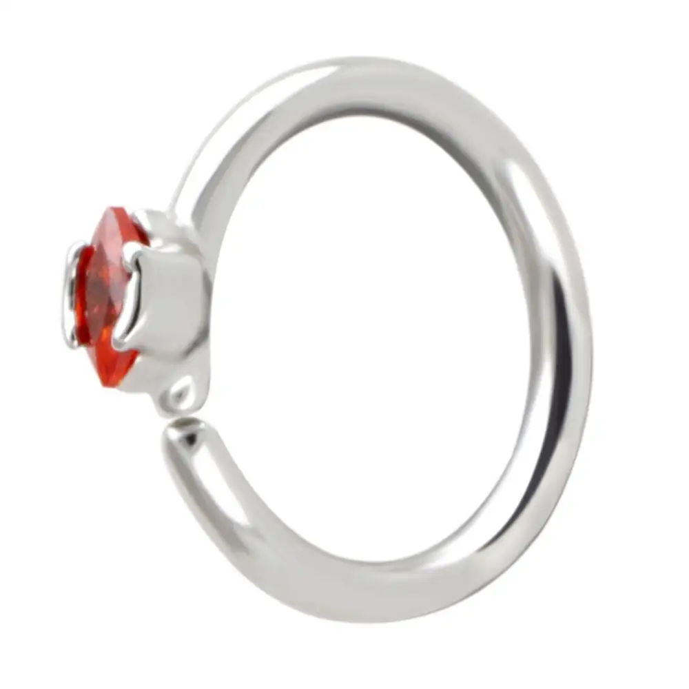 

JHJT 16g кольцо для носа гибкие серьги из хирургической стали Спираль ушной хрящ серьги пирсинг ювелирные изделия для тела