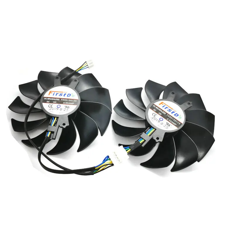 Вентилятор для охлаждения видеокарты RTX 2080 2080TI fd9015u12s 9015 12 В hzdo GTX760 GK80 | Компьютеры