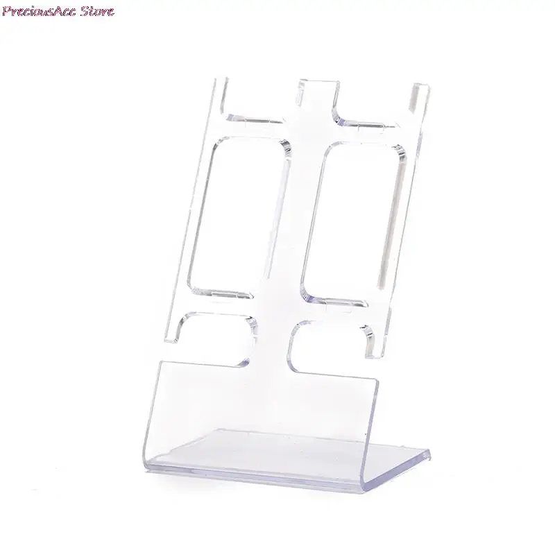 Пластиковая подставка с 4 держателями коробка для браслетов часов украшение