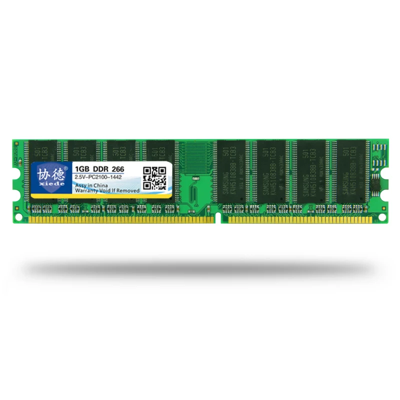 Оперативная память xiede DDR 400 МГц 333 266 1 ГБ 512 МБ для настольных ПК Intel Memoria 2700/2100/