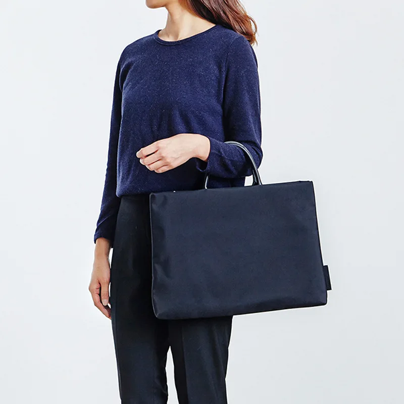 Новая Водонепроницаемая Женская деловая сумка тоут нейлоновая офисная для