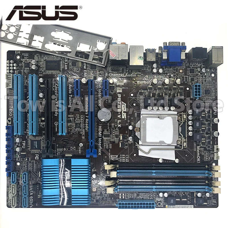 Материнская плата ASUS 1155 LX DDR3 LGA USB3.0 ATX для настольных ПК|Материнские платы| |