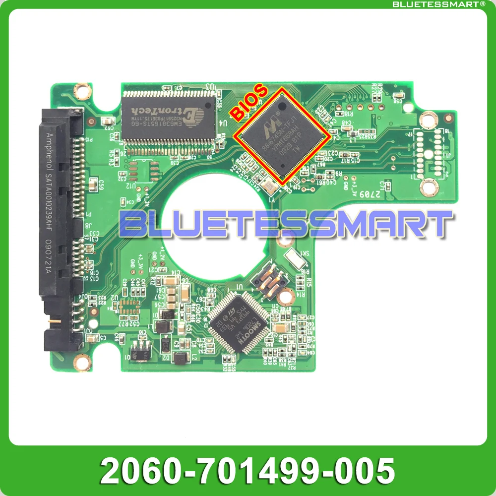 hdd pcb логическая плата 2060 701499 005 rev p1 для wd 25 s