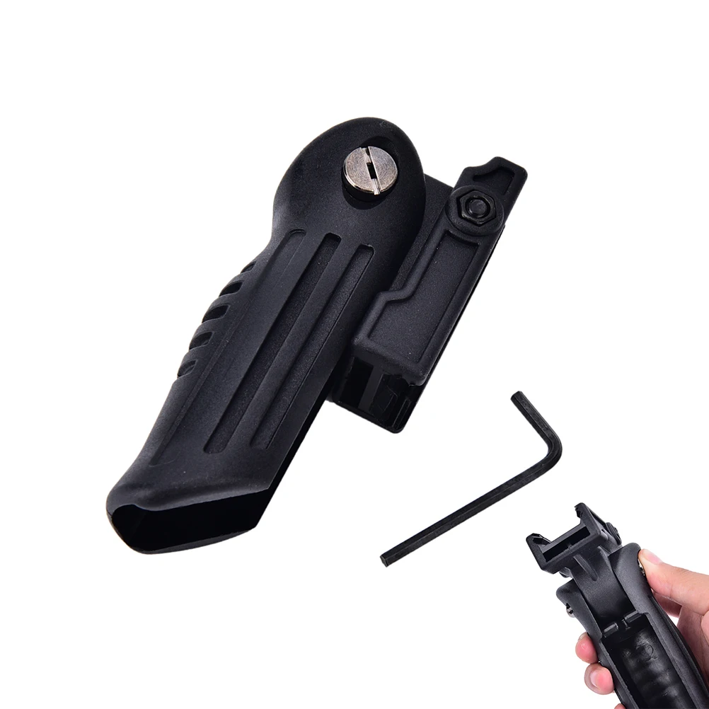 

Black Toy gun PA Nylon Foregrip Suitful Foldable grip for M4 20mm Slideway