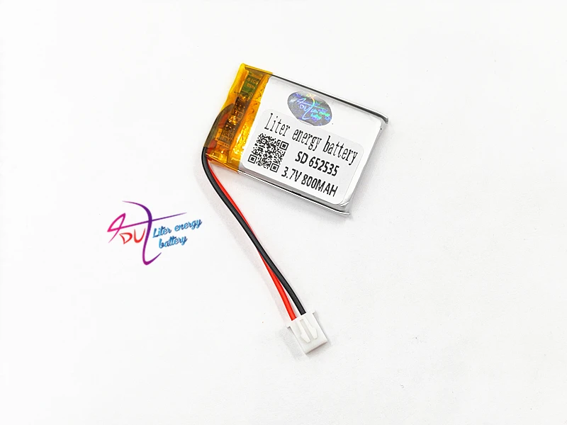 XHR 2P 2 54 652535 3 7 V 800MAH литий полимерная батарея 602635 Bluetooth беспроводной динамик|3.7v lithium