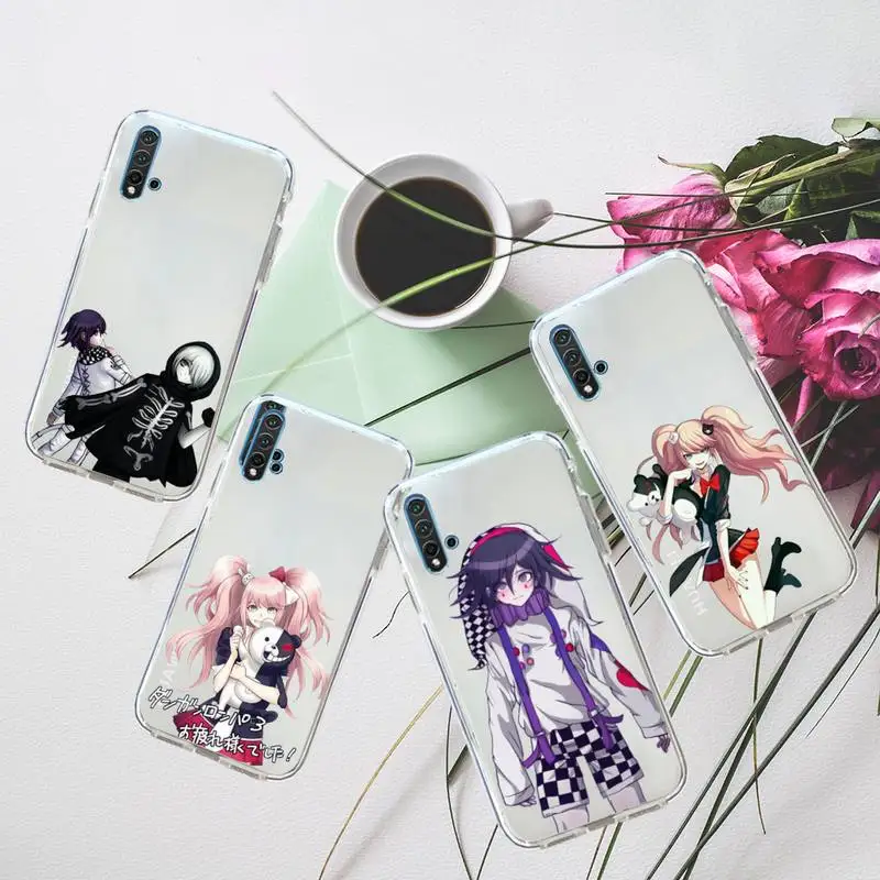 

danganronpa v3 game Phone Case Transparent for Huawei honor P mate Y 20 30 40 10 8 5 6 7 9 i x c pro lite prime smart