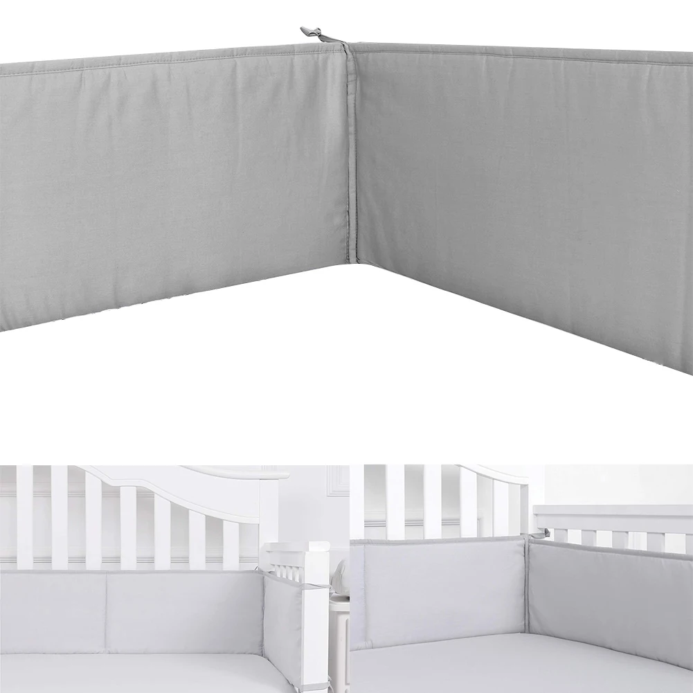 4 шт./компл. Fallproof младенческой детские постельные принадлежности кроватки бампер