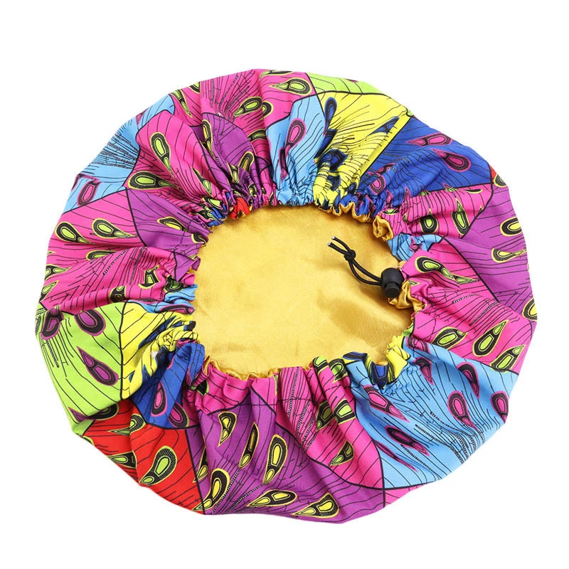 

Kids Shower Cap Sleep Caps Adjustable Soft Silk Night Sleeping Hats For Teens Toddler Children Prevents Water Bathing Tools