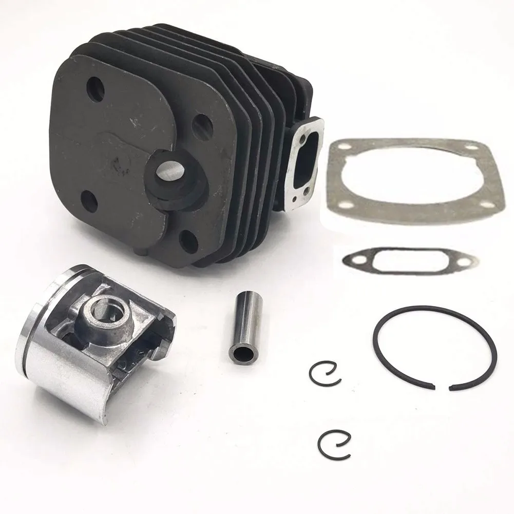 

Cylinder & Piston Barrel Kit Fits For Husqvarna 61 Chainsaw 48mm Cylinder Piston Kit Outdoor Power Equipment Chainsaw Parts