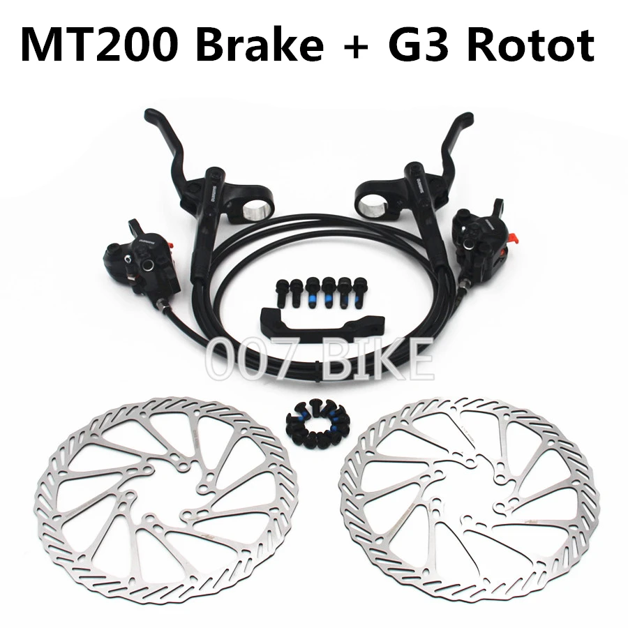 Тормоз для горного велосипеда SHIMANO MT200 M315 M365 M355 дисковый тормоз гидраули MTB левый и