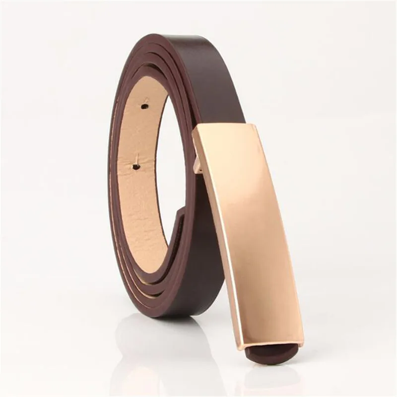 

105cm * 1.5cm Women Waist Belt Resin Belts Solid Dress Band Female Metal Buckle Cinturon Mujer Cinturone Para Hombre Lady