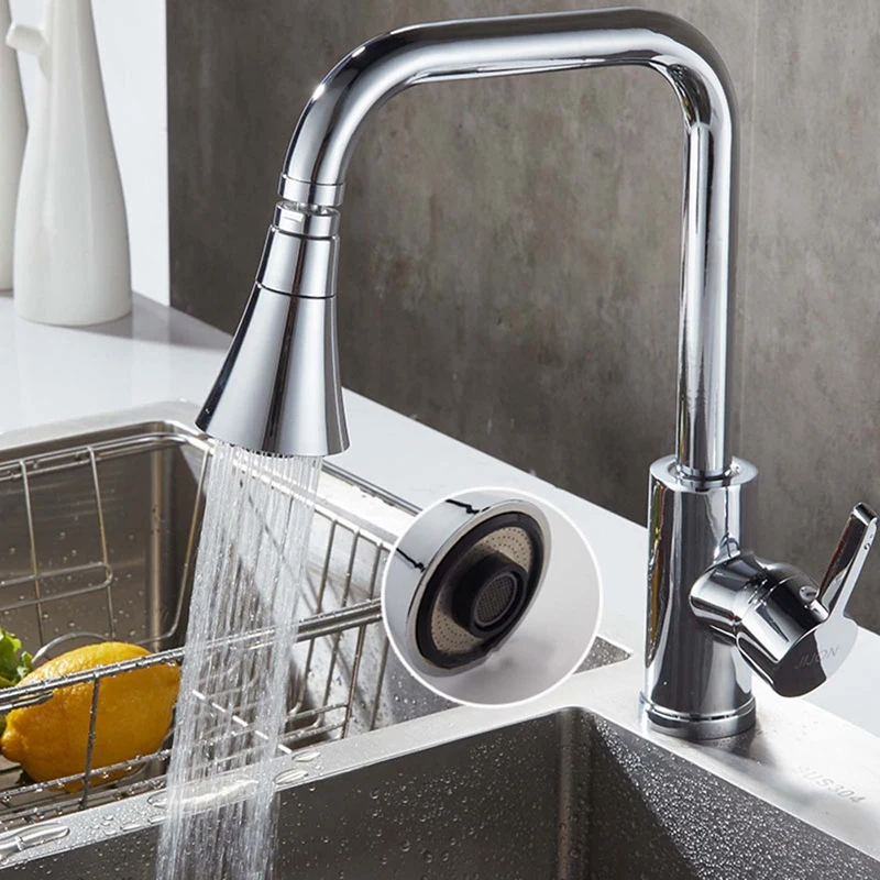 

Multi-Function Swivel Sink Faucet Aerator Bubbler High-Pressure ABS Faucet Spray Head Leak-Proof Super Nozzle Filter Adapter
