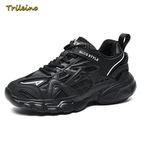 brand track functional daddy shoes adult black sports sneakers men%e2%80%98s 4 0 zaptillas deporte mujertracking shoes chaussure homme