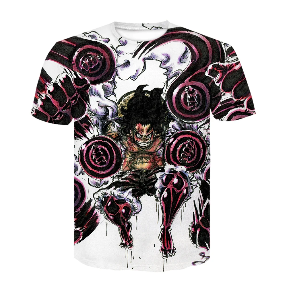 

2020 One piece tshirt Men/Women 3d t-shirt printed Tee Casual Top Anime japanese Streetwear Short Sleeve t shirt mens clothing